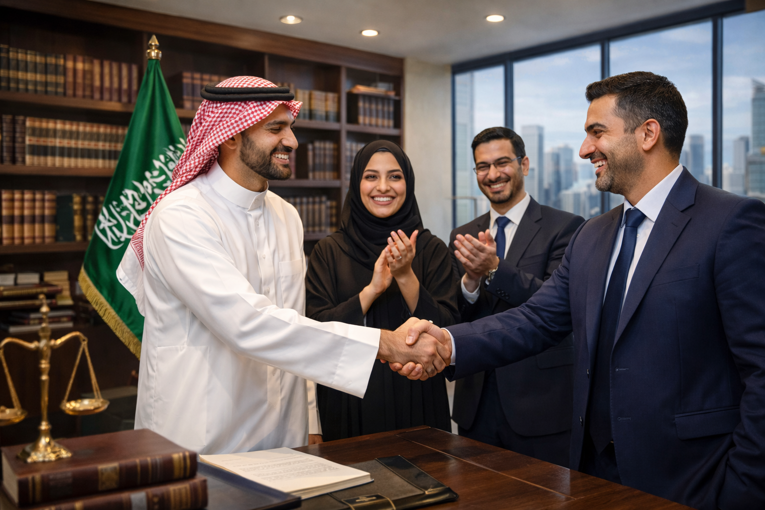 نجاح المكتب في قضية تجارية كبرى